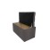 Puff with a lid and weighting, 800 × 400 × 420 mm, lunar matting, Latte color