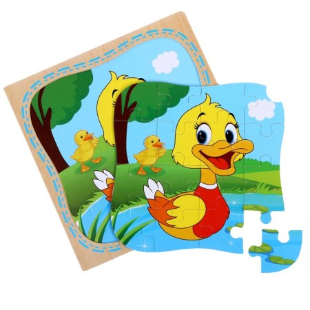 Puzzle in the frame "Duck"-1