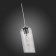 Suspension lamp ST LUCE. SL1145.143.01. Callana. 1x60 watts, E27, 10x10x50 cm, chromium color