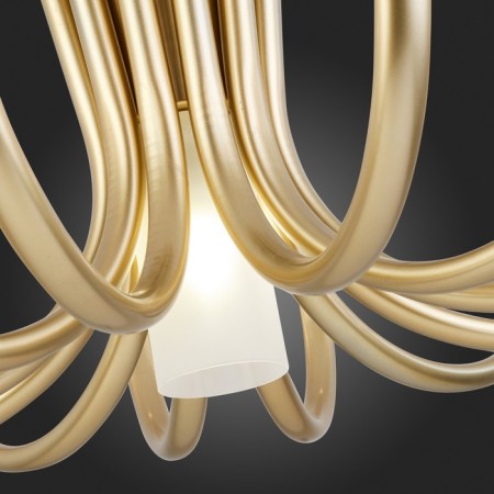 Ceiling Ceiling ST LUCE. SL1173.202.13. PAFE. 13x5+60 watts, G4/E27, 82x82x64 cm, golden color-10