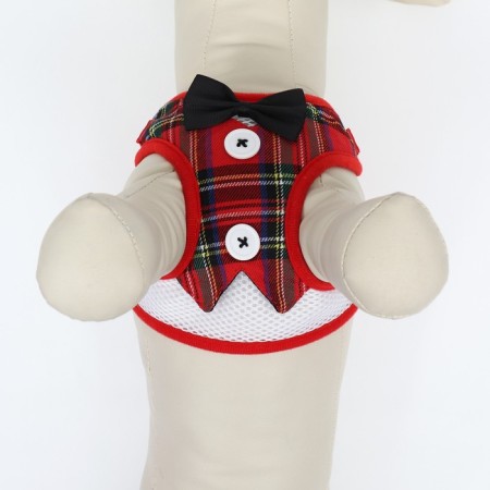 A set with a soft harness and a bantic "Cell", size M, leash 120 x 1.5 cm, og 28-46 cm-8