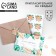 Invitation in the craft envelope for the wedding "Tropics"