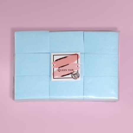 Napkins for manicure, blessed, dense, 560 pcs, 6 × 4 cm, blue color-8