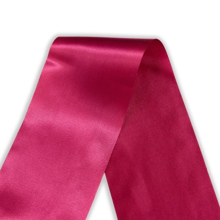 Tape "Jubilee", 3D satin, burgundy-2