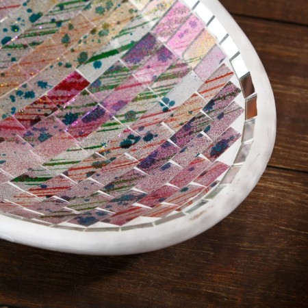 Decorative plate "Joyce" ceramics 30x20x7.5 cm-2