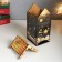 New Year's tea house "House. Black Gold" 20x10.5x9.5 cm