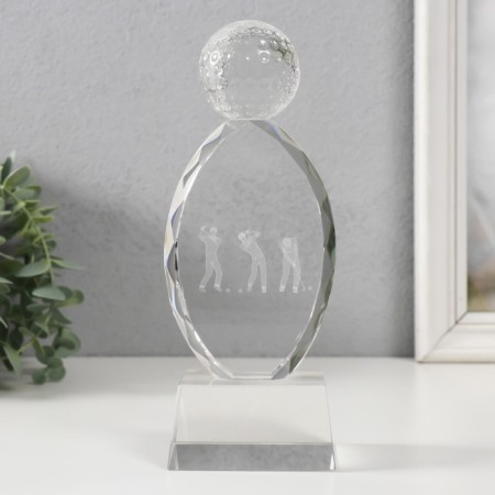 Souvenir Glass "Steel award. Golf" 8x6x20.5 cm