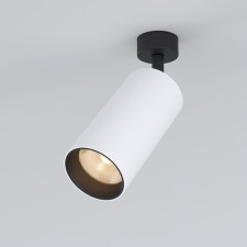 Lamp ceiling Elektrostandard, Diffe LED 15 W, 66x66x205 mm, IP20, white, black color