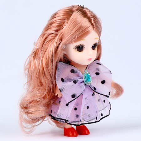 Trick "Doll" with long hair, 9 cm-1