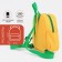 Baby backpack, lightning department, 2 side pockets, yellow/orange/green color