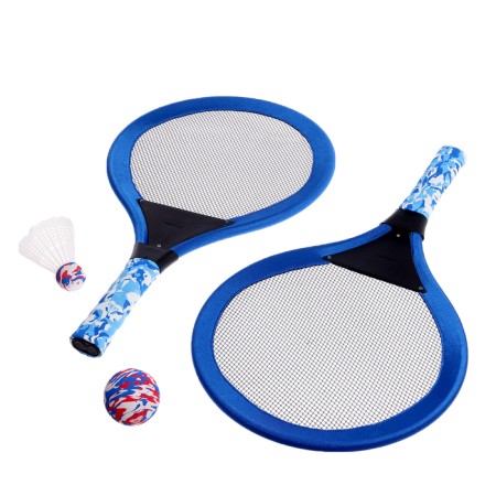 Set for badminton, 2 rackets, 50 cm., Volan, ball, color mix-6