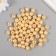 Set of beads "Pearls" d 10 mm, 250 gr, beige