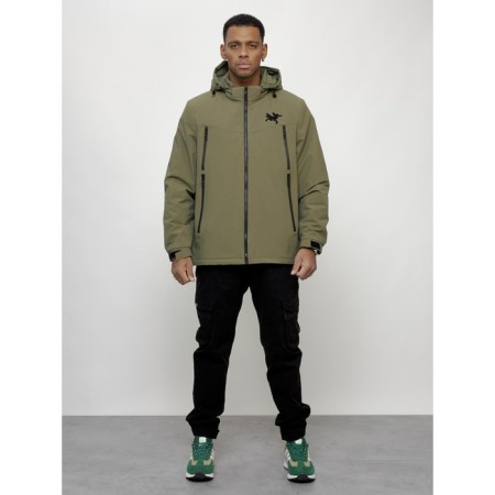 Male spring jacket, size 48, light green color
