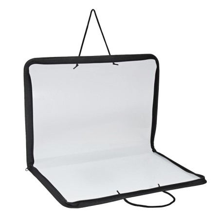 Folder for drawings and drawings A3, 460 x 320 x 25 mm, handles, plastic, lightning around, "office"-2