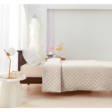 Sofi de Marko “Nathaniel” bedspread, size 120x200 cm, cream color-1