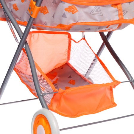 Stroller for dolls Universal "chanterelles", metal frame-6