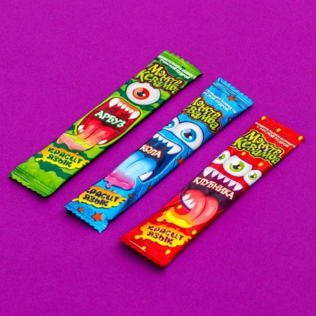 Chewing candy "Monster Zhevamba" Assorted, 8 g-2