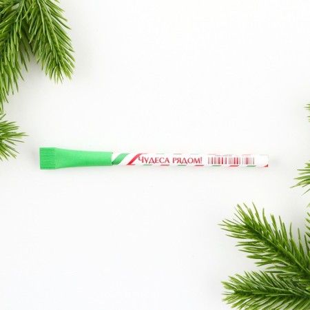 Handle Ball Blue Paste, Eco "New Year: Time of Miracles!" 1.0 mm-1