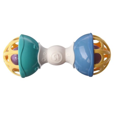 The rattle "Gantelka", with elastic elements, crush me-5