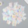 Plastic sticker "Holography. Butterflies" set 38 pcs 13x11.5x0.5 cm