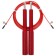 ONLYTOP high -speed jump, 2.8 m, red color