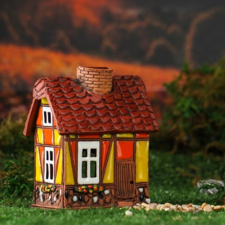 Aroma lace house "Laima", handmade, mix, 12 cm-4