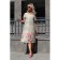 Female dress, size 50, beige color