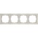 Frame for 4 posts WL03-FRAME-04, ivory color