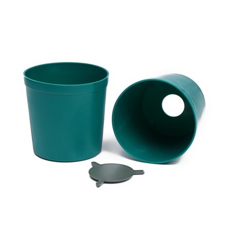 Set for seedlings: glasses of 500 ml (8 pcs), pan 40 × 20 cm, color mix, Greengo-10