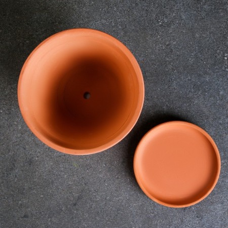Flower pot H13, D15, 1.2l, Terracott-1
