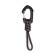 Tourist carbine, with paracord, khaki, 11 cm