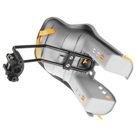Bulge-bell front BQ-6, fastening on the frame, color gray color-3