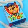 Gift box, folding "superhero" 21x15x5 cm, puppy patrol