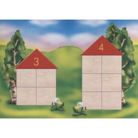 Board game "Numeric houses"-3