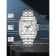 Watch of wrist, D-4.5 cm, calendar, chronograph, waterproof, luminous, silver