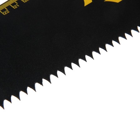 Hacksaw on the tundra tree, 500 mm, step 6 mm, 4 tpi, Teflon coating, straight tooth large-4