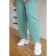 Female costume, size 62, light green color