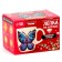 Set for decor mug polymer clay. Modeling on the mug "Butterfly, with rhinestones