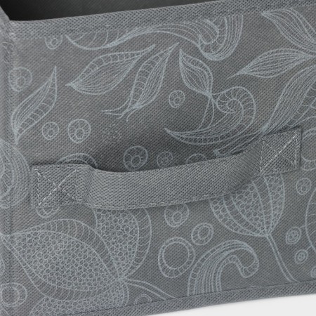 Stellying box for storing the shares "Ney", 19 × 19 × 19 cm, color gray color-2