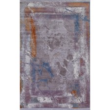 Rectangular carpet Karmen Hali Rim, size 95x200 cm, color Grey/Grey