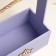 Box - wooden Kashpo 25x15x30 "September 1" lavender