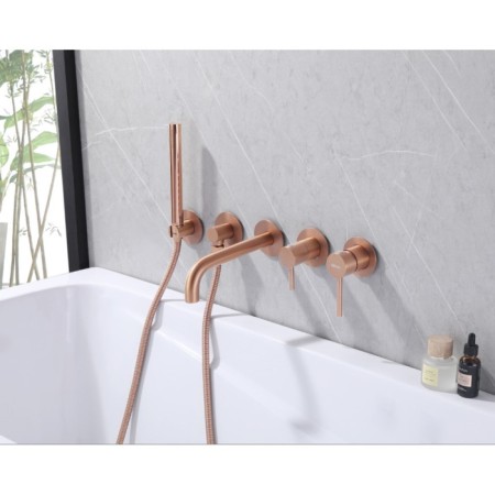 Bath mixer Abber Wasser Kreis AF8130MRG, built -in, shower set-2