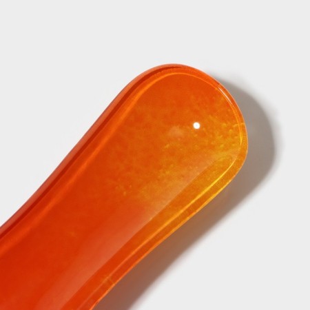Glass stand under a spoonful of the share "juicy orange", 23.5 × 8.3 × 1.5 cm-5