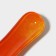 Glass stand under a spoonful of the share "juicy orange", 23.5 × 8.3 × 1.5 cm