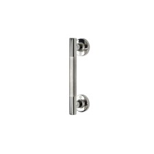 Bath handrail with an anti -slip surface of Ken S, chrome