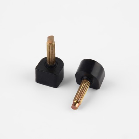Heels for heels, 9 × 10 × 6 mm, 2 pcs, black color-1