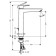 Hansgrohe Talis E 71716000, 240 mm shell mixer, with the bottom valve
