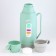 Thermos 1.8 l, with a glass flask, retains heat 12 hours, with a mug, mix