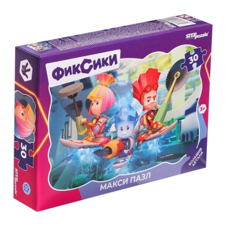 Contour maxi-puzzle "Fixiki", 30 elements