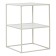 Baste Mayen table, 380 × 380 × 520 mm, beige color